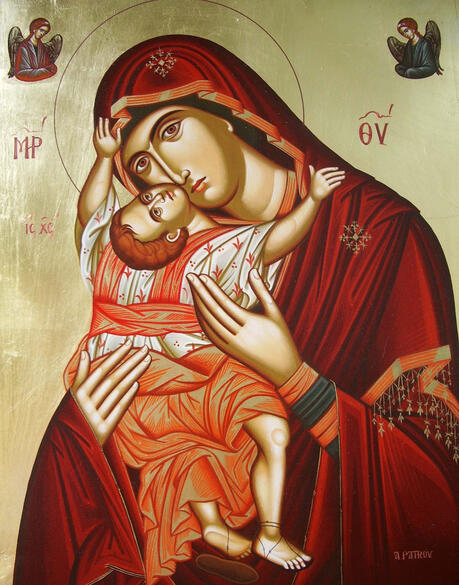 Holy Mary with Baby Jesus